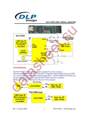 DLP-TXRX datasheet  